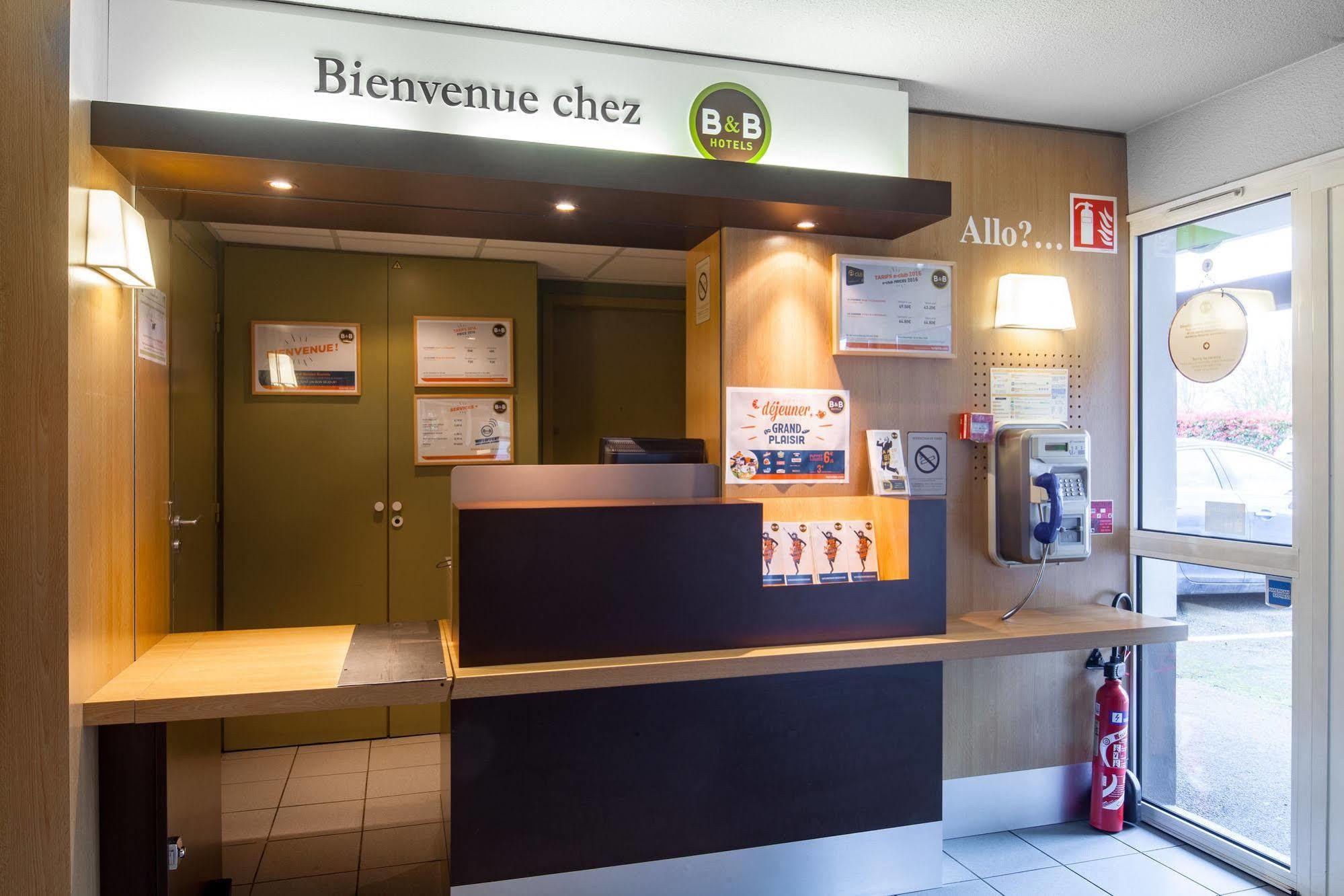 B&B Hotel Chartres Le Coudray Eksteriør bilde